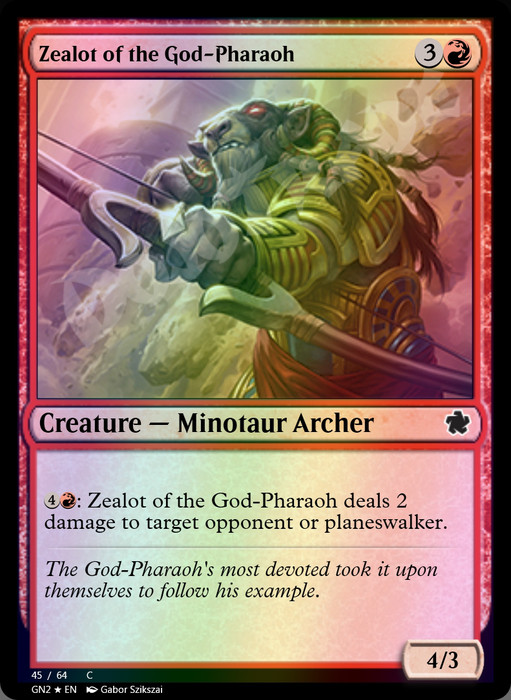 Zealot of the God-Pharaoh FOIL