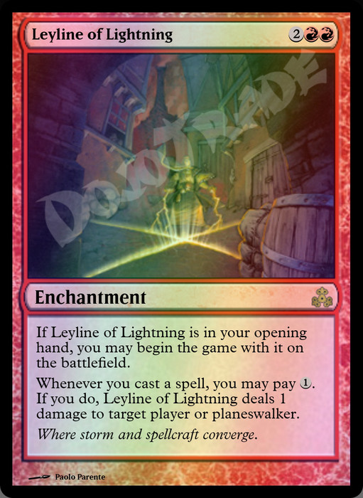 Leyline of Lightning FOIL