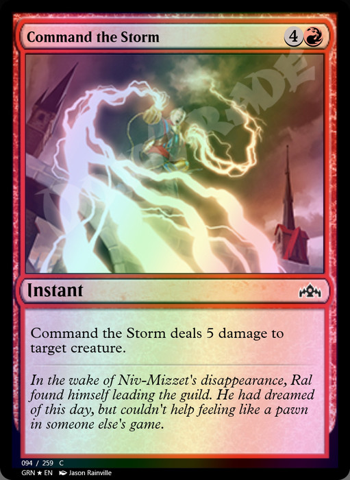 Command the Storm FOIL