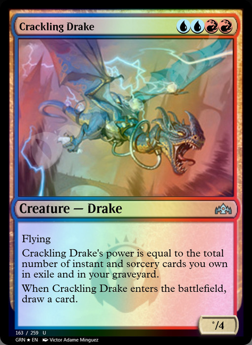 Crackling Drake FOIL