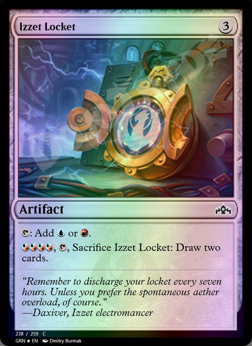 Izzet Locket FOIL