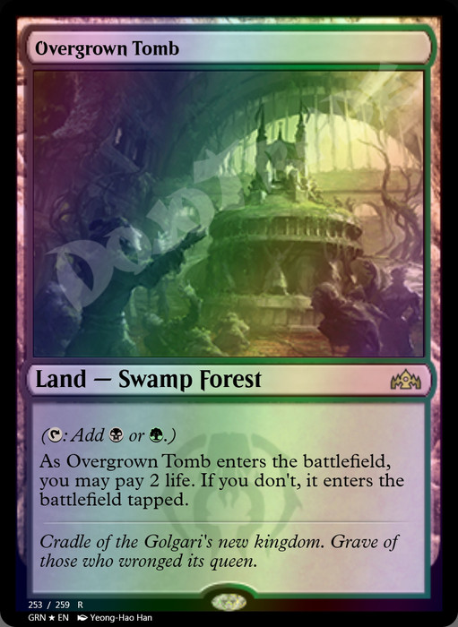 Overgrown Tomb FOIL