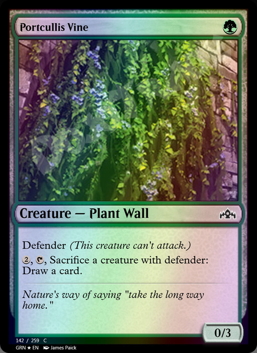 Portcullis Vine FOIL