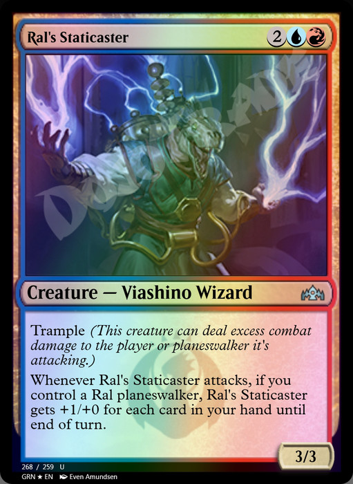 Ral's Staticaster FOIL