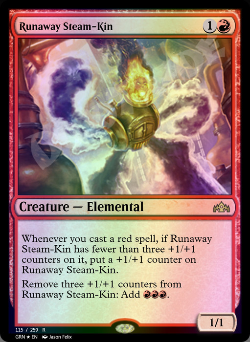 Runaway Steam-Kin FOIL