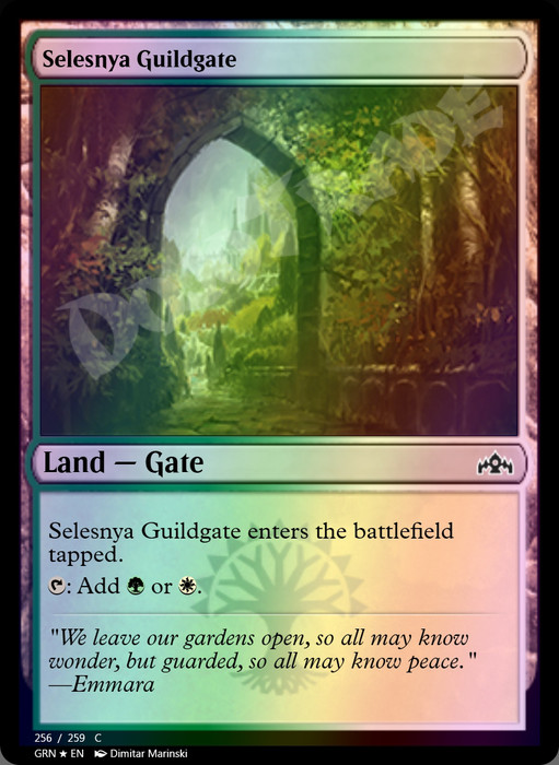 Selesnya Guildgate (#256) FOIL