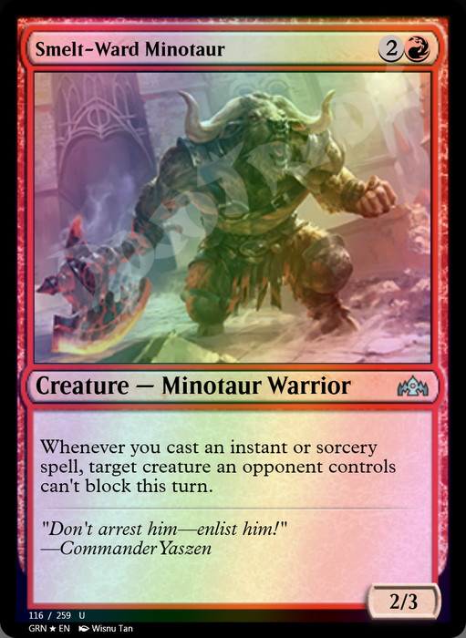 Smelt-Ward Minotaur FOIL