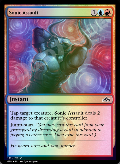 Sonic Assault FOIL