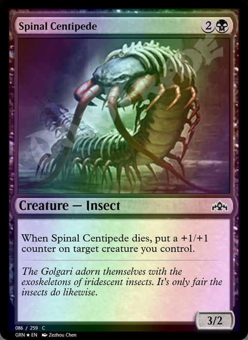 Spinal Centipede FOIL