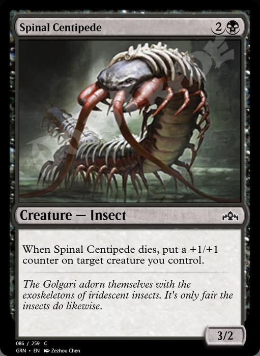 Spinal Centipede