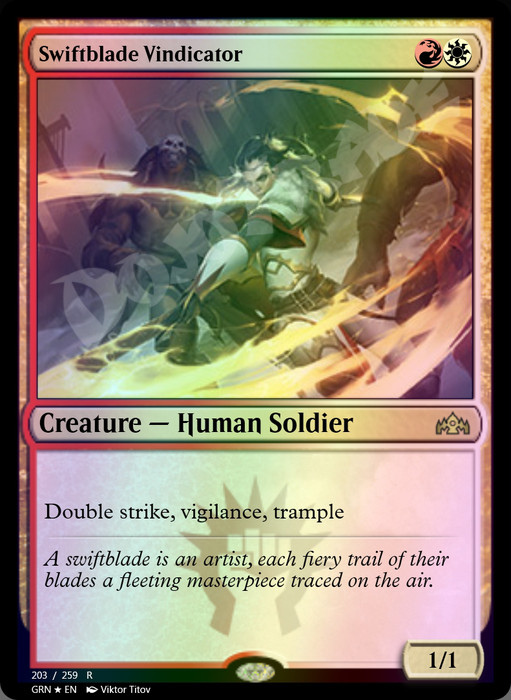 Swiftblade Vindicator FOIL