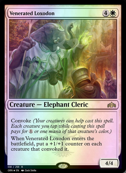 Venerated Loxodon FOIL