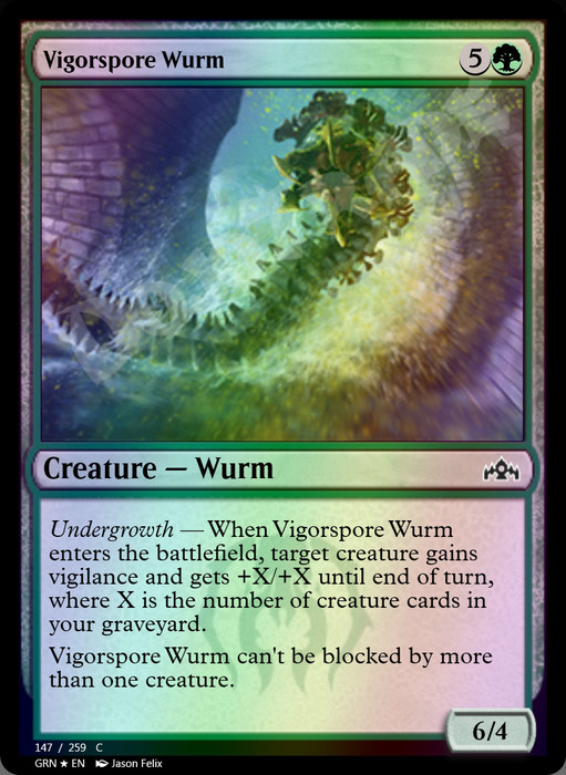 Vigorspore Wurm FOIL