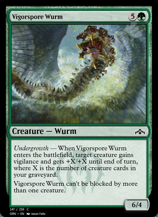 Vigorspore Wurm