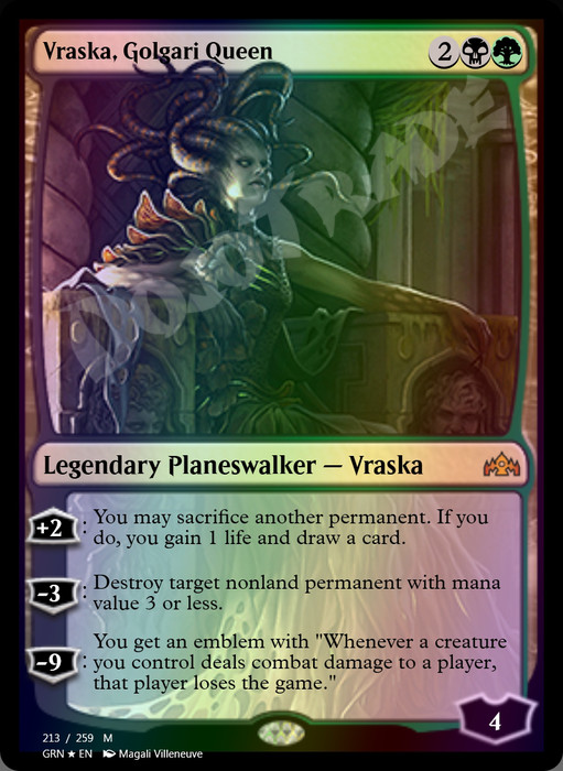 Vraska, Golgari Queen FOIL