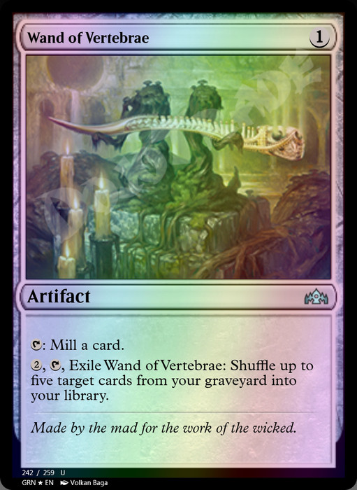 Wand of Vertebrae FOIL