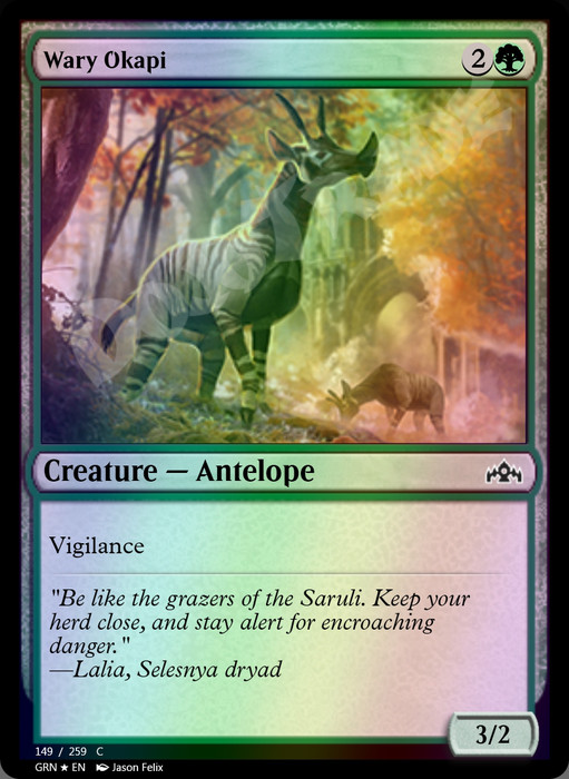 Wary Okapi FOIL