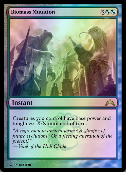 Biomass Mutation FOIL