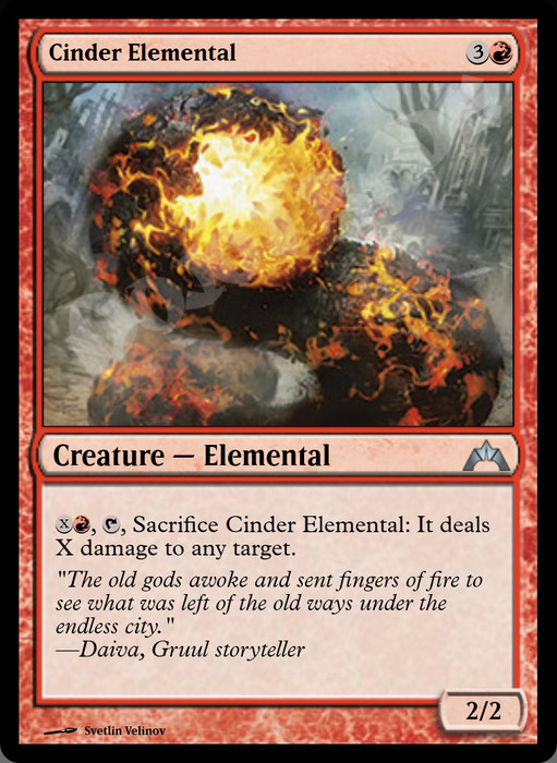 Cinder Elemental