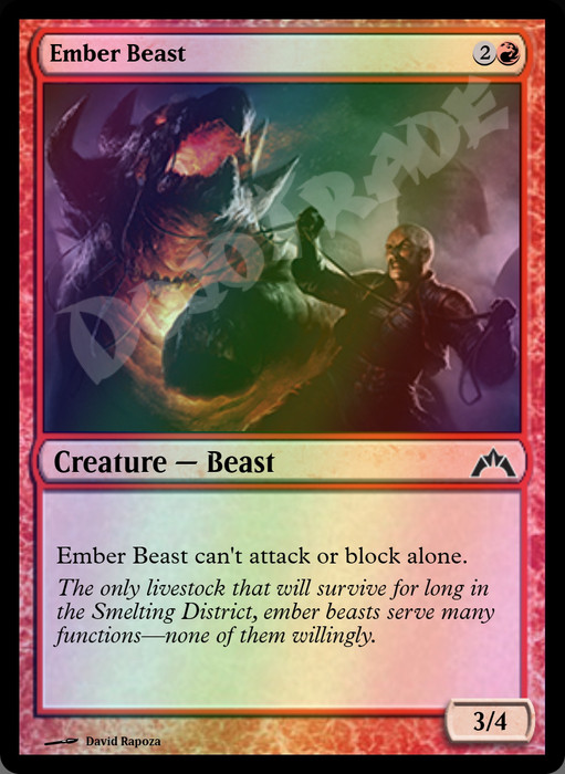 Ember Beast FOIL