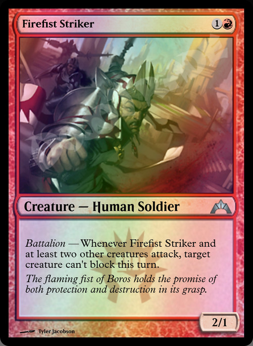 Firefist Striker FOIL