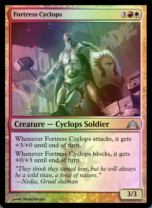 Fortress Cyclops FOIL