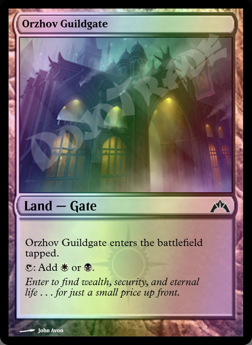 Orzhov Guildgate FOIL