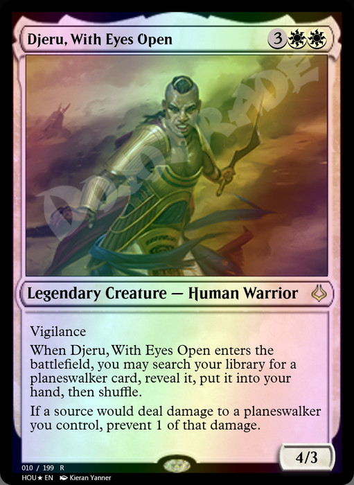 Djeru, With Eyes Open FOIL