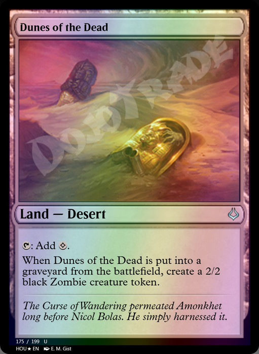 Dunes of the Dead FOIL