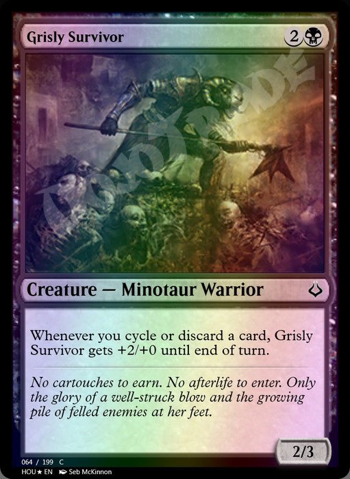 Grisly Survivor FOIL