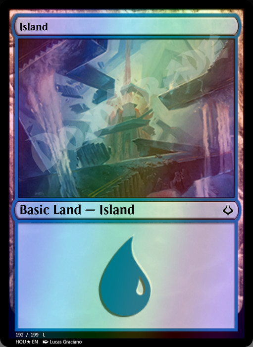 Island (#192) FOIL