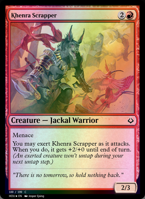 Khenra Scrapper FOIL