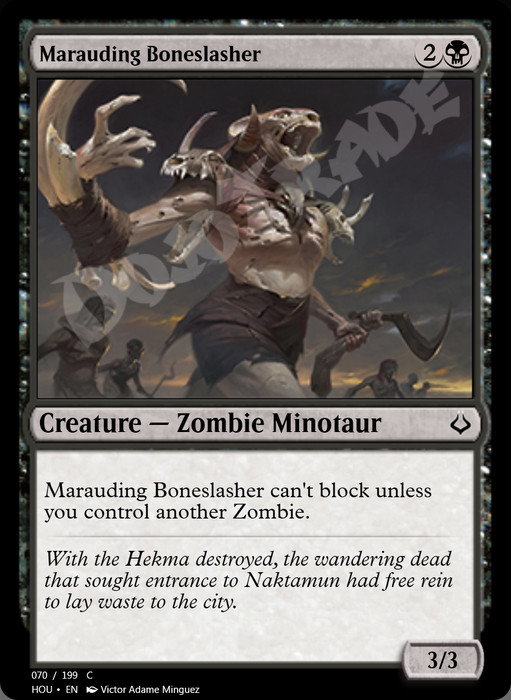 Marauding Boneslasher