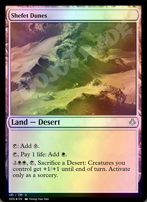 Shefet Dunes FOIL