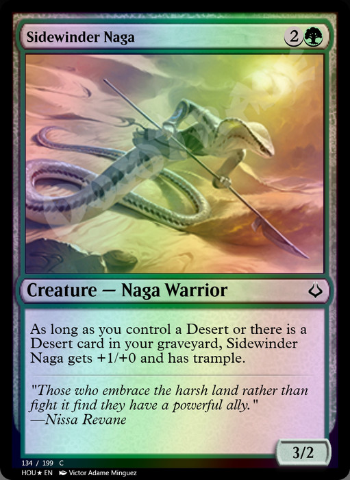 Sidewinder Naga FOIL