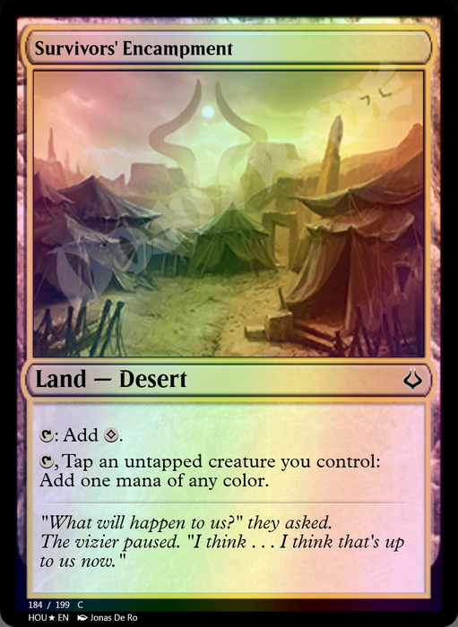 Survivors' Encampment FOIL