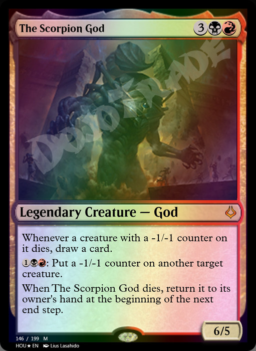 The Scorpion God FOIL