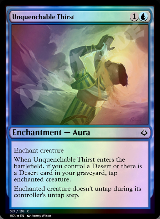 Unquenchable Thirst FOIL