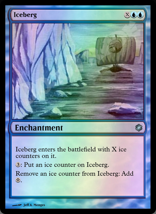 Iceberg FOIL