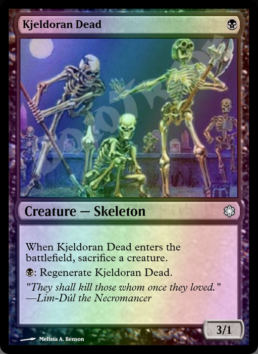 Kjeldoran Dead FOIL