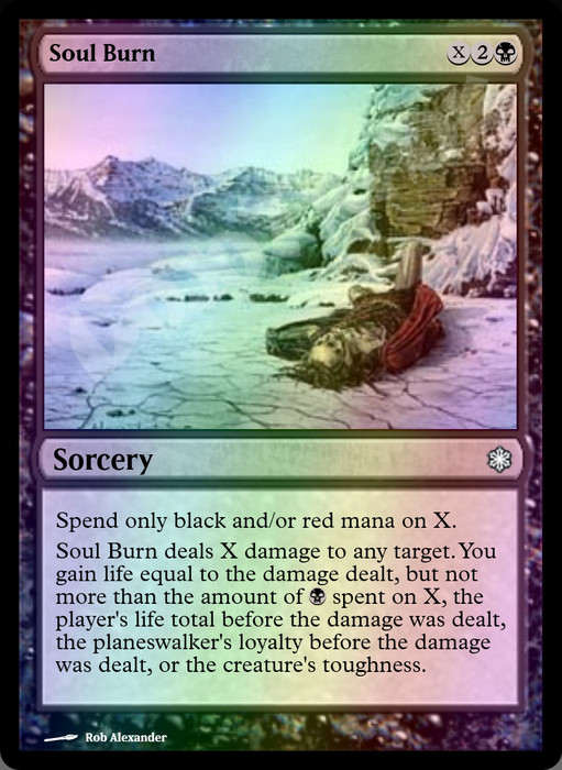 Soul Burn FOIL