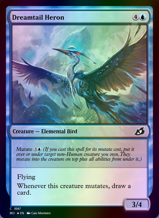 Dreamtail Heron FOIL