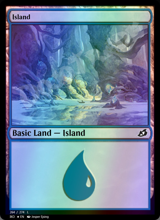 Island (#264) FOIL