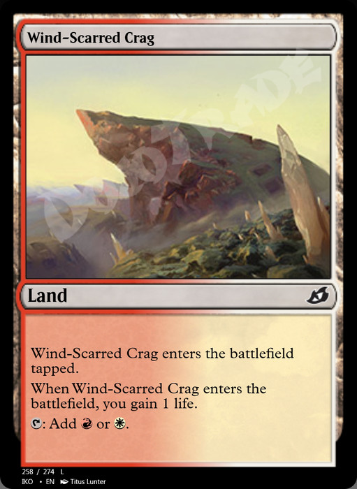 Wind-Scarred Crag