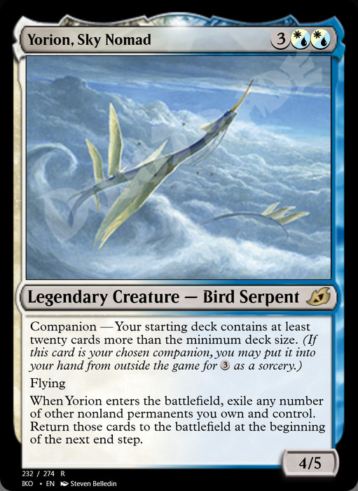 Yorion, Sky Nomad