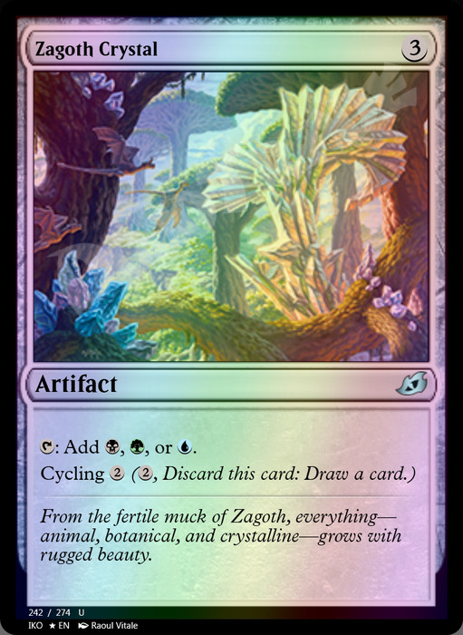 Zagoth Crystal FOIL