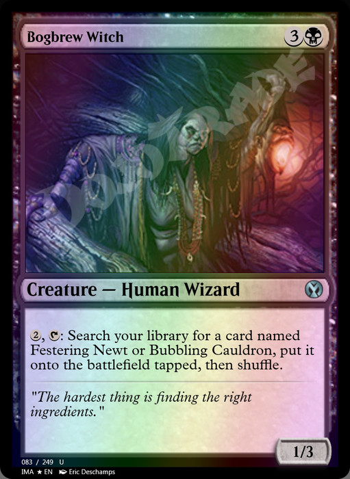 Bogbrew Witch FOIL