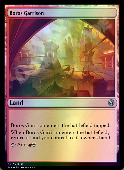 Boros Garrison FOIL