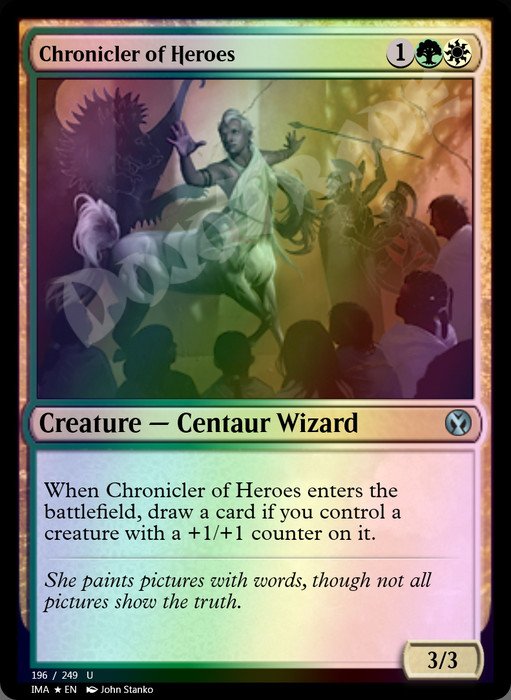 Chronicler of Heroes FOIL