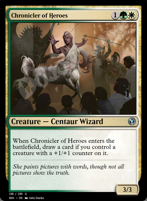 Chronicler of Heroes